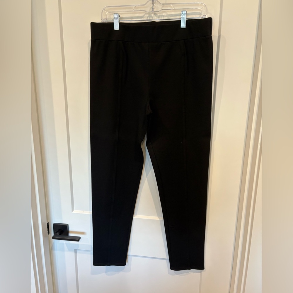 INC International Concepts Black Leggings Sleek Tailored Fit - Picture 2 of 5